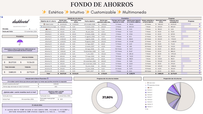 Planner Financiero Digital + Planner de Ahorro (REGALO)
