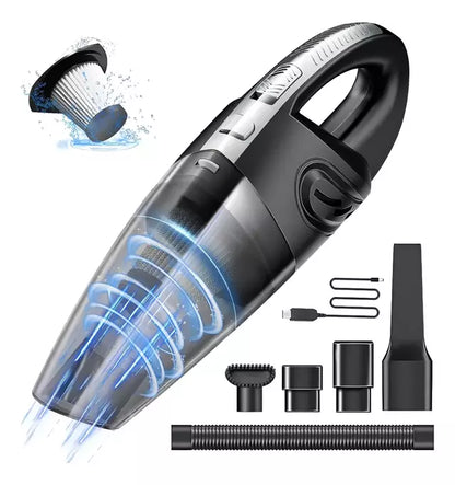 Aspiradora de Mano Ciclónica 4000PA – Potencia y Duraci