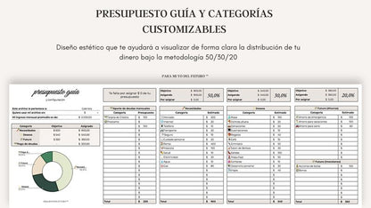 Planner Financiero Digital + Planner de Ahorro (REGALO)