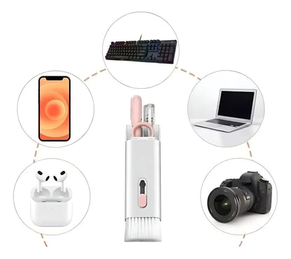 Kit De Cepillo Limpieza Para Computadores Y Celulares 7 En 1