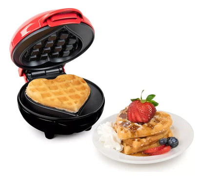 Waflera Eléctrica Portátil forma Corazón