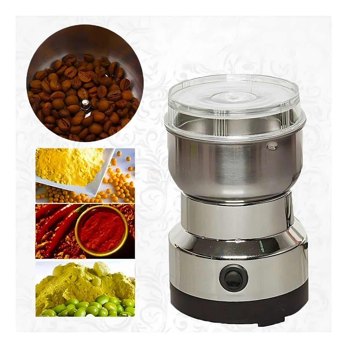 Molino Eléctrico para granos y café